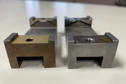製造したS45C製部品を代替製作